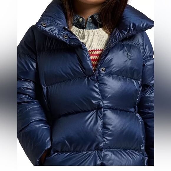 Polo‎ Ralph Lauren Little Girls Quilted Long Jacket, SIZE 2 - Picture 4 of 15